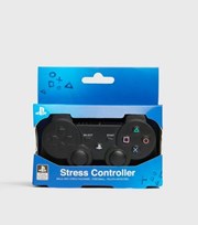 New Look Black PlayStation Stress Controller